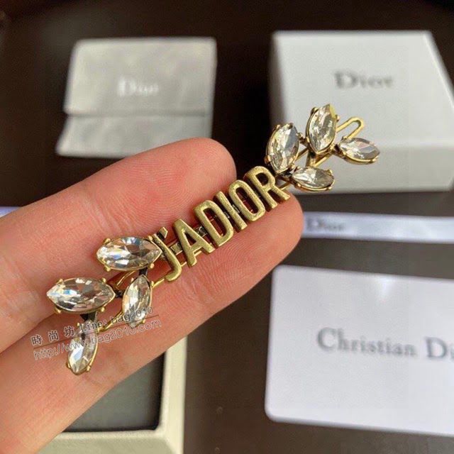 Dior飾品 迪奧經典熱銷款字母DIOR髮夾  zgd1132